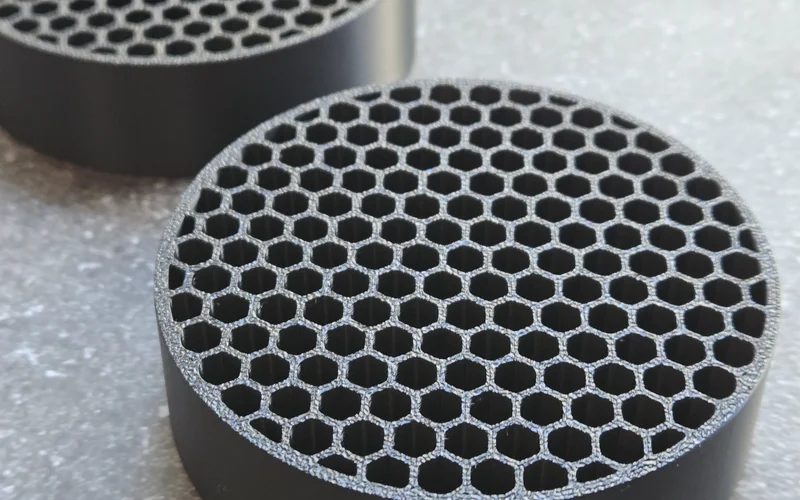 Preview card image for the custom 74 mm intake flow straightener project.